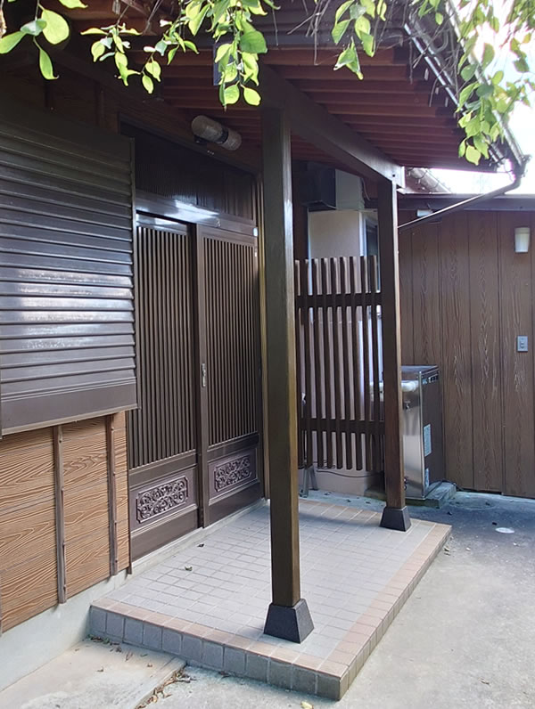 美祢市大嶺町東分 玄関