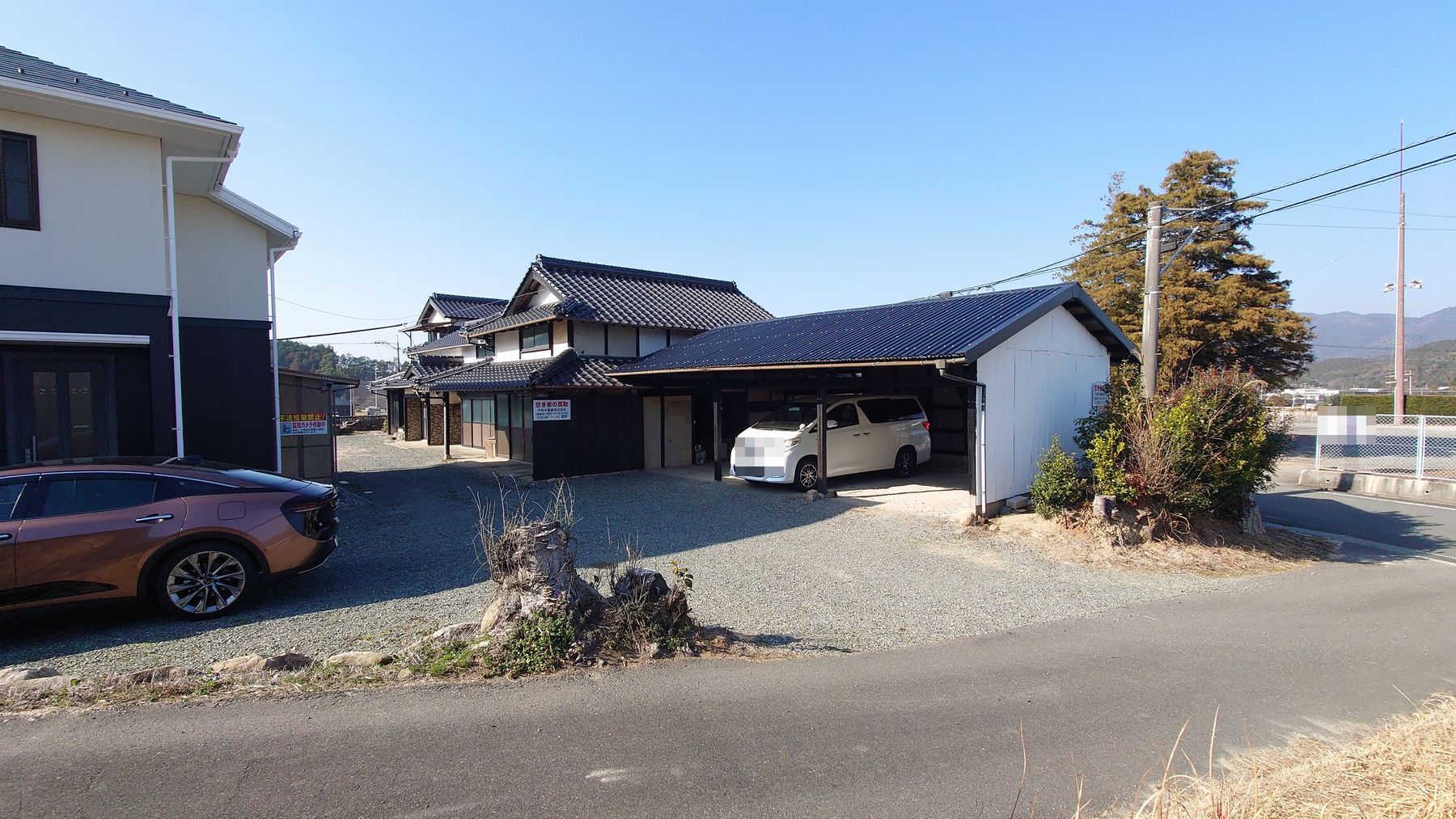 山口市鋳銭司 外観（木造）