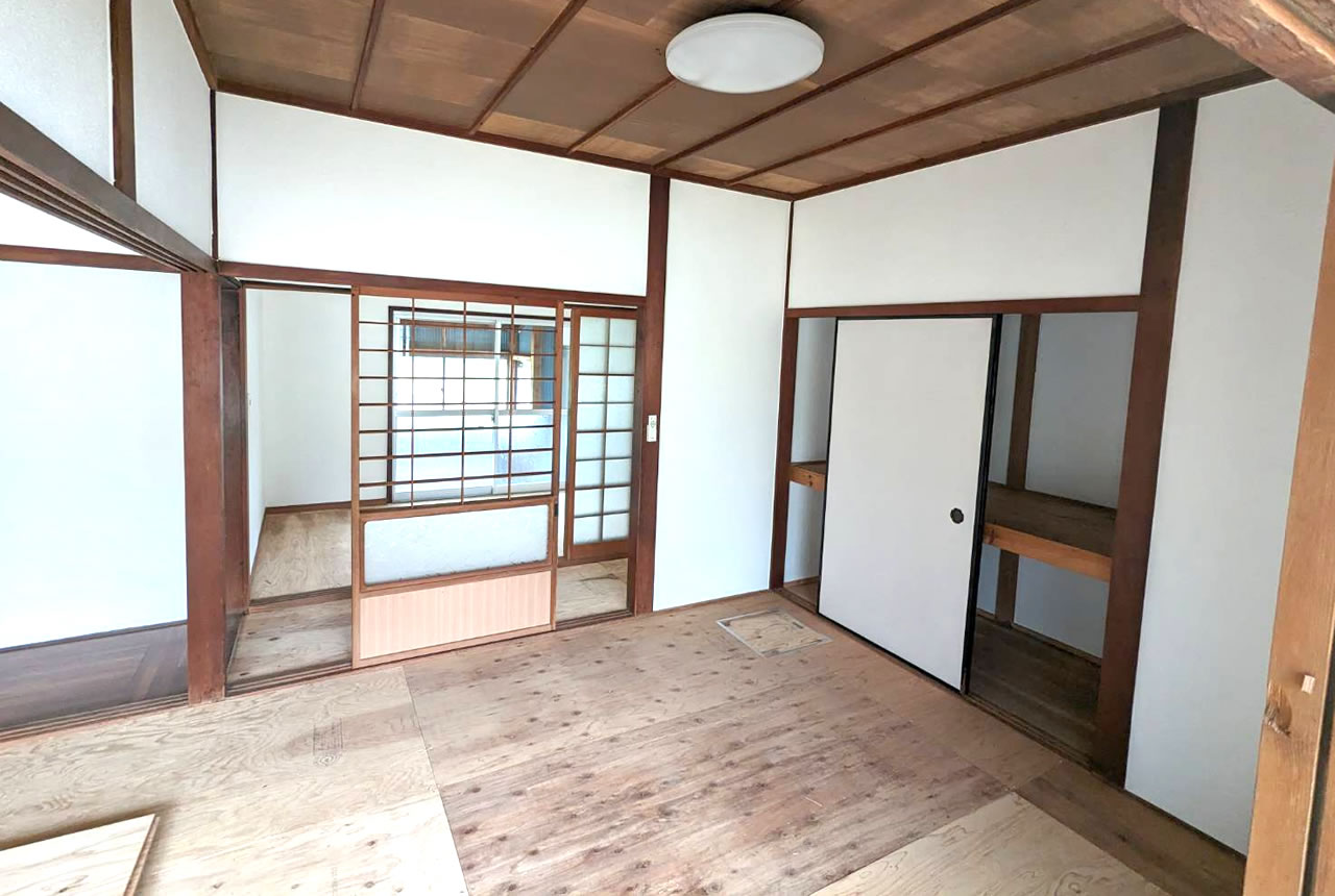 山口市徳地 和室（フロア床）